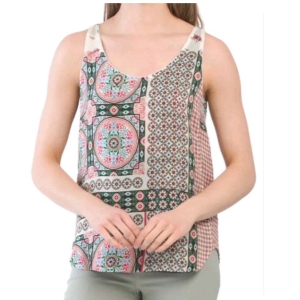 NWT Johnny Was Kimo Courtney Reversible Tank. Size XXS